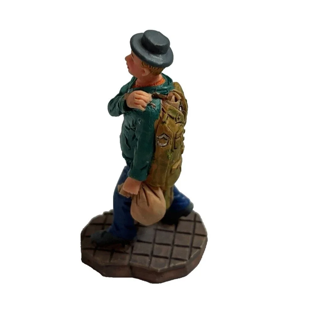 Lemax Christmas Holiday Village Accessory Soldier Coming Home Military